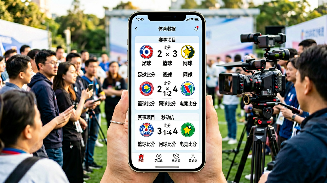 比分网移动端界面展示手机浏览体育比分数据